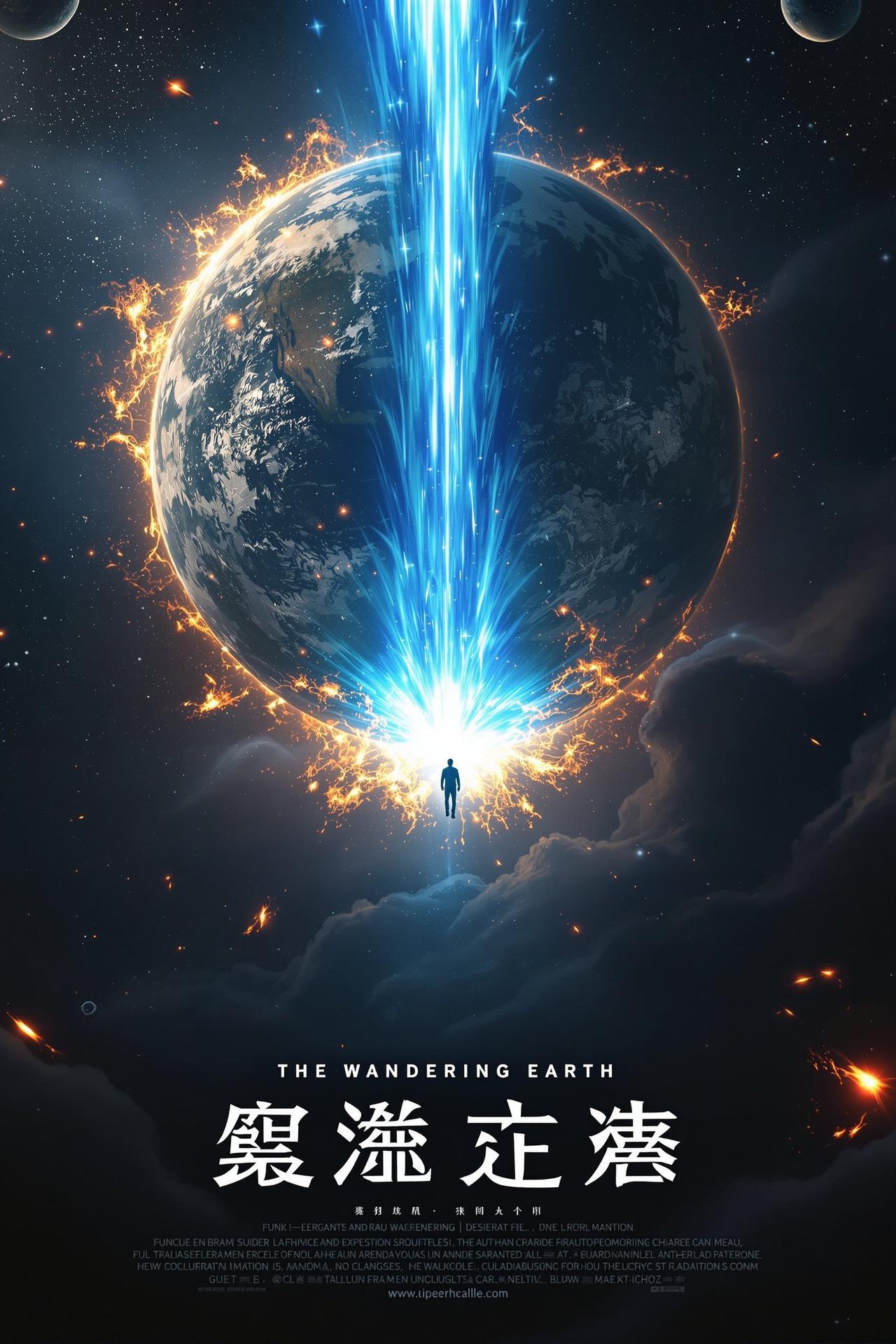 流浪地球3 电影海报 - 悟空影视中国科幻力作